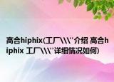 高合hiphix(工厂\