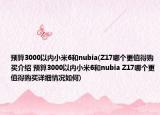 预算3000以内小米6和nubia(Z17哪个更值得购买介绍 预算3000以内小米6和nubia Z17哪个更值得购买详细情况如何)