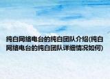 纯白网络电台的纯白团队介绍(纯白网络电台的纯白团队详细情况如何)