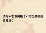 请问xr怎么关机（xr怎么关机简介介绍）