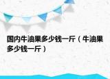 国内牛油果多少钱一斤（牛油果多少钱一斤）