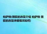 帕萨特(领驭的改装介绍 帕萨特 领驭的改装详细情况如何)