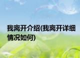 我离开介绍(我离开详细情况如何)