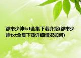 都市少帅txt全集下载介绍(都市少帅txt全集下载详细情况如何)