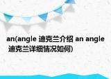 an(angle 迪克兰介绍 an angle 迪克兰详细情况如何)