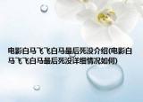 电影白马飞飞白马最后死没介绍(电影白马飞飞白马最后死没详细情况如何)