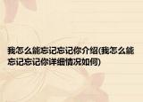 我怎么能忘记忘记你介绍(我怎么能忘记忘记你详细情况如何)