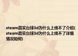 steam真实台球3d为什么上线不了介绍(steam真实台球3d为什么上线不了详细情况如何)