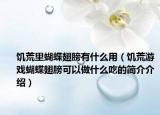 饥荒里蝴蝶翅膀有什么用（饥荒游戏蝴蝶翅膀可以做什么吃的简介介绍）