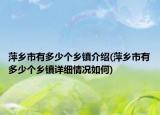 萍乡市有多少个乡镇介绍(萍乡市有多少个乡镇详细情况如何)