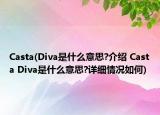 Casta(Diva是什么意思?介绍 Casta Diva是什么意思?详细情况如何)
