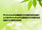Photoshop中位图图像与矢量图形的区别是什么介绍(Photoshop中位图图像与矢量图形的区别是什么详细情况如何)