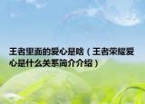王者里面的爱心是啥（王者荣耀爱心是什么关系简介介绍）