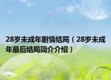 28岁未成年剧情结局（28岁未成年最后结局简介介绍）