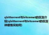 qbittorrent与bitcomet的区别介绍(qbittorrent与bitcomet的区别详细情况如何)
