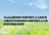 Pentile排列和RGB排列有什么大的区别介绍(Pentile排列和RGB排列有什么大的区别详细情况如何)