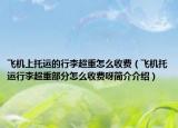 飞机上托运的行李超重怎么收费（飞机托运行李超重部分怎么收费呀简介介绍）
