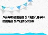 八卦宗师插曲是什么介绍(八卦宗师插曲是什么详细情况如何)