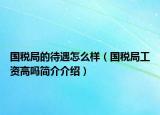 国税局的待遇怎么样（国税局工资高吗简介介绍）