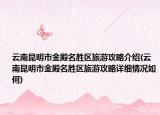 云南昆明市金殿名胜区旅游攻略介绍(云南昆明市金殿名胜区旅游攻略详细情况如何)