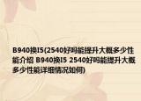 B940换I5(2540好吗能提升大概多少性能介绍 B940换I5 2540好吗能提升大概多少性能详细情况如何)