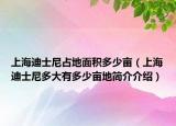 上海迪士尼占地面积多少亩（上海迪士尼多大有多少亩地简介介绍）