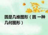 圆是几维图形（圆 一种几何图形）