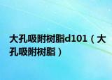 大孔吸附树脂d101（大孔吸附树脂）