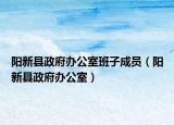 阳新县政府办公室班子成员（阳新县政府办公室）