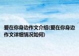 爱在你身边作文介绍(爱在你身边作文详细情况如何)