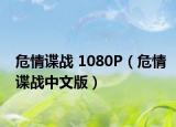 危情谍战 1080P（危情谍战中文版）