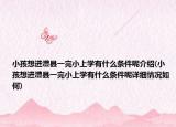 小孩想进澧县一完小上学有什么条件呢介绍(小孩想进澧县一完小上学有什么条件呢详细情况如何)