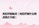 光杠杆的缺点（光杠杆有什么特点简介介绍）