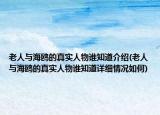 老人与海鸥的真实人物谁知道介绍(老人与海鸥的真实人物谁知道详细情况如何)