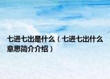 七进七出是什么（七进七出什么意思简介介绍）