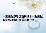 一起来捉妖怎么旋转球（一起来捉妖旋转球有什么用简介介绍）
