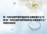 有一句耳边雨声滴答滴的歌词,这首歌是什么?介绍(有一句耳边雨声滴答滴的歌词,这首歌是什么?详细情况如何)