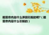 胆囊息肉是什么原因引起的呢?（胆囊息肉是什么引起的）