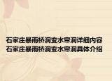 石家庄暴雨桥洞变水帘洞详细内容 石家庄暴雨桥洞变水帘洞具体介绍
