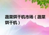 蔬菜烘干机市场（蔬菜烘干机）