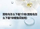 冒险岛怎么下载?介绍(冒险岛怎么下载?详细情况如何)