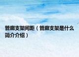 管廊支架间距（管廊支架是什么简介介绍）