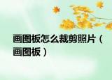 画图板怎么裁剪照片（画图板）