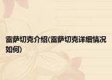 雷萨切克介绍(雷萨切克详细情况如何)