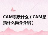 CAM表示什么（CAM是指什么简介介绍）