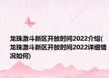 龙珠激斗新区开放时间2022介绍(龙珠激斗新区开放时间2022详细情况如何)