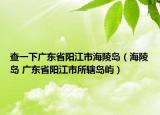 查一下广东省阳江市海陵岛（海陵岛 广东省阳江市所辖岛屿）