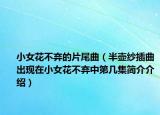 小女花不弃的片尾曲（半壶纱插曲出现在小女花不弃中第几集简介介绍）