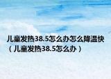 儿童发热38.5怎么办怎么降温快（儿童发热38.5怎么办）