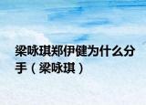 梁咏琪郑伊健为什么分手（梁咏琪）
